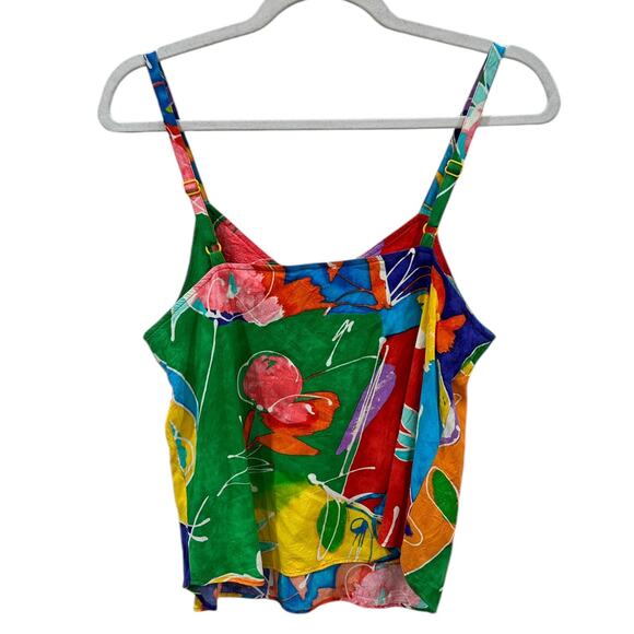 Vintage Jams World Vibrant Floral Tank - Picture 8 of 8